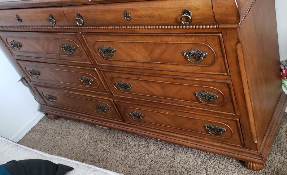 Long Wood Dresser