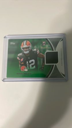 2026 Topps Flagship Denzel Boston NFL Rookies Material Relic /99 #RMC-DB Browns