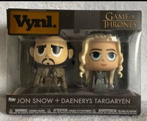 Funko Vinyl Game of Thrones Jon Snow & Daenerys Targaryen Collectible Figures GOT