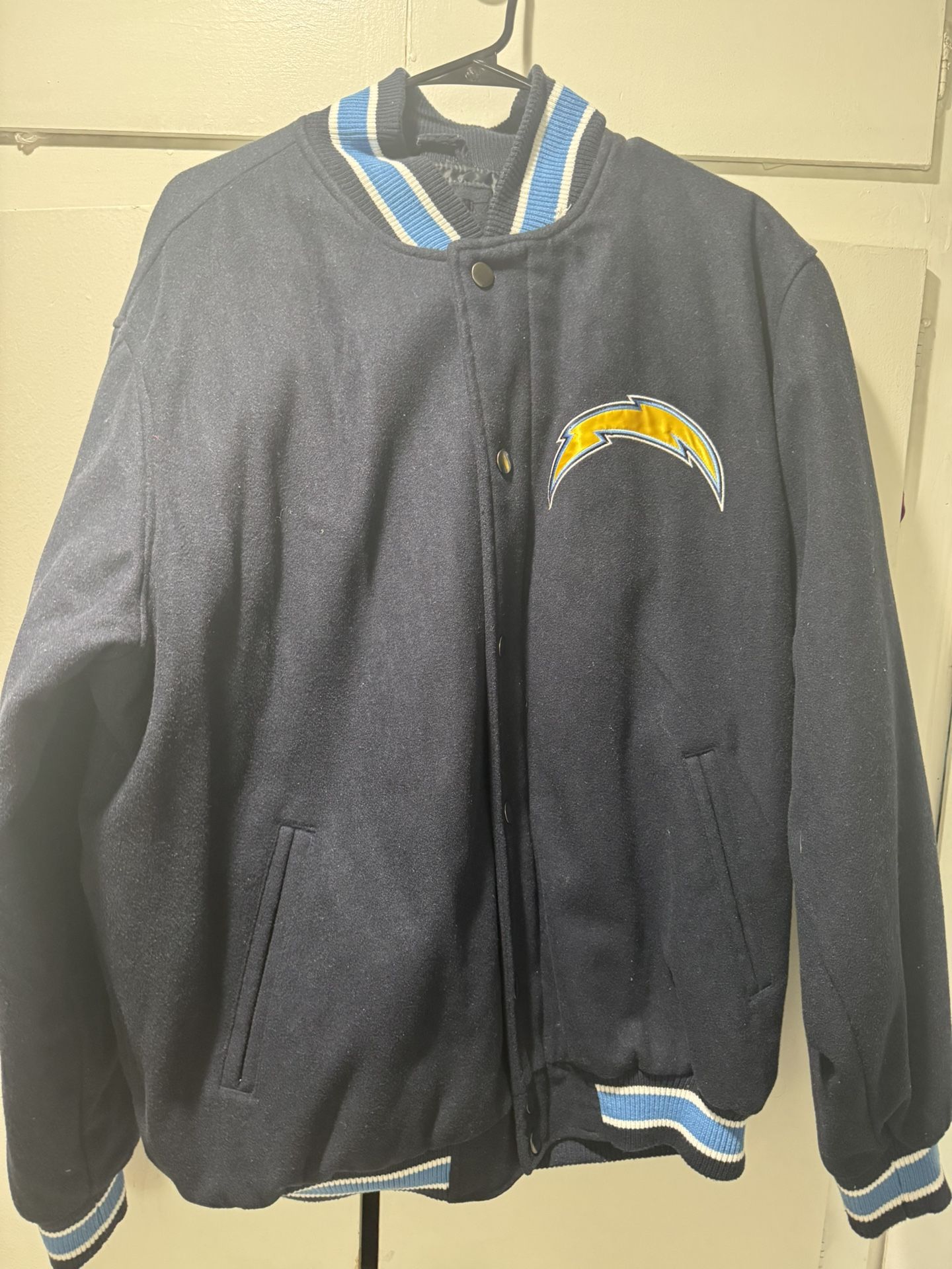 Vintage San Diego Chargers Bomber Jacket XL