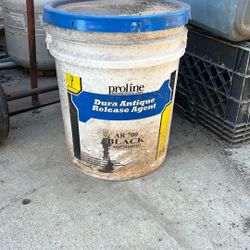 Black Release Stamp Concrete