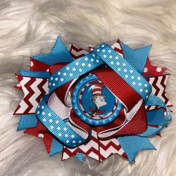 Character Bow Hair clips