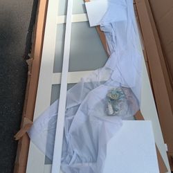 Frosted Glass Sliding Closet Door
