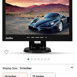 JaiHo 14 Inch LCD Security CCTV Monitor