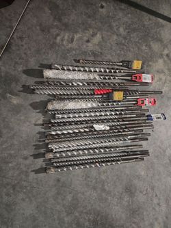 Concrete sds spline drill bits