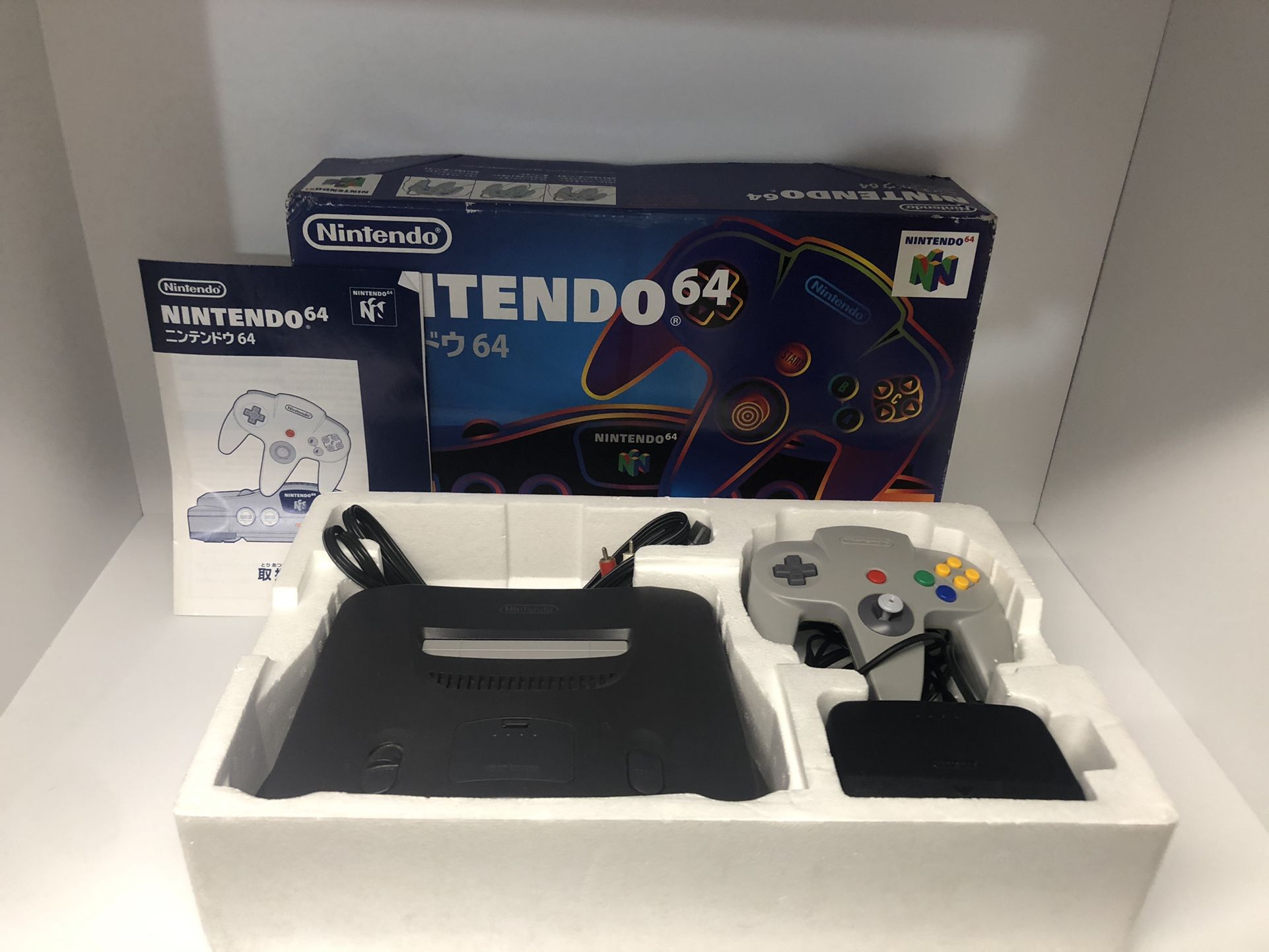 Nintendo 64 N64 Console In Box Region Free