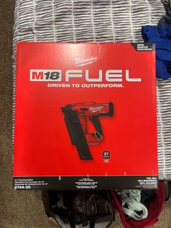 Milwaukee nail gun