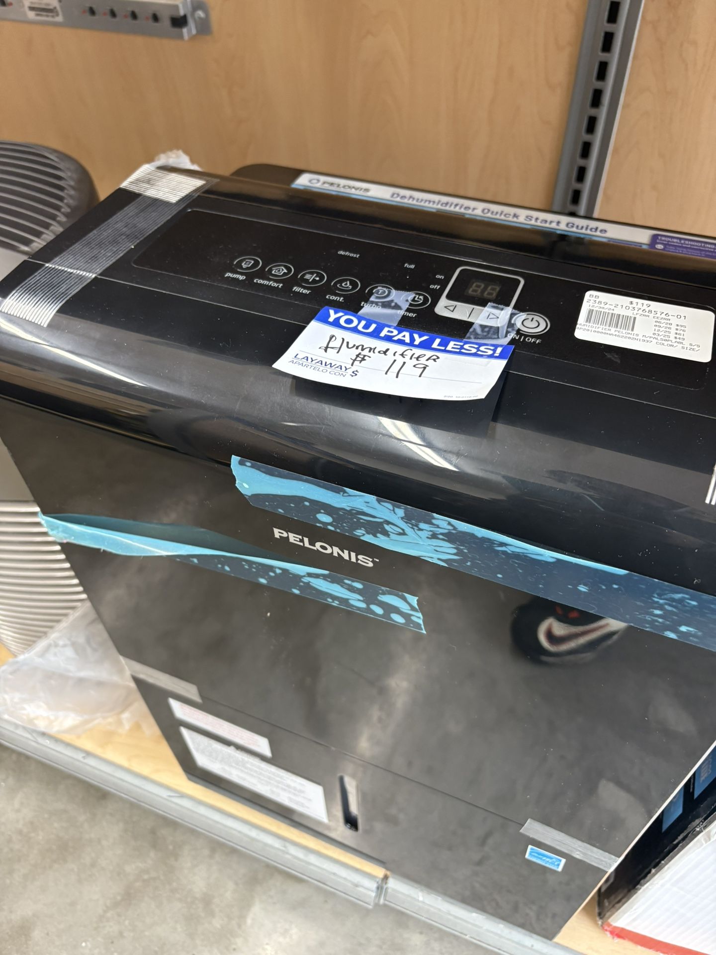 Toshiba Dehumidifier