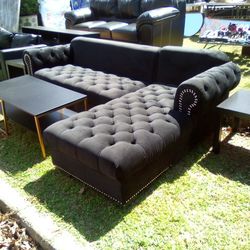 ** GOOD BLACK SECTIONAL** $350 obo