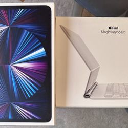 2021 iPad Pro 11"(3rd Gen) M1+Apple Magic Keyboard original box