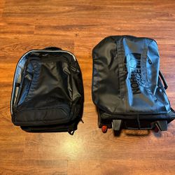 North Face Travel Backpack And Carry On