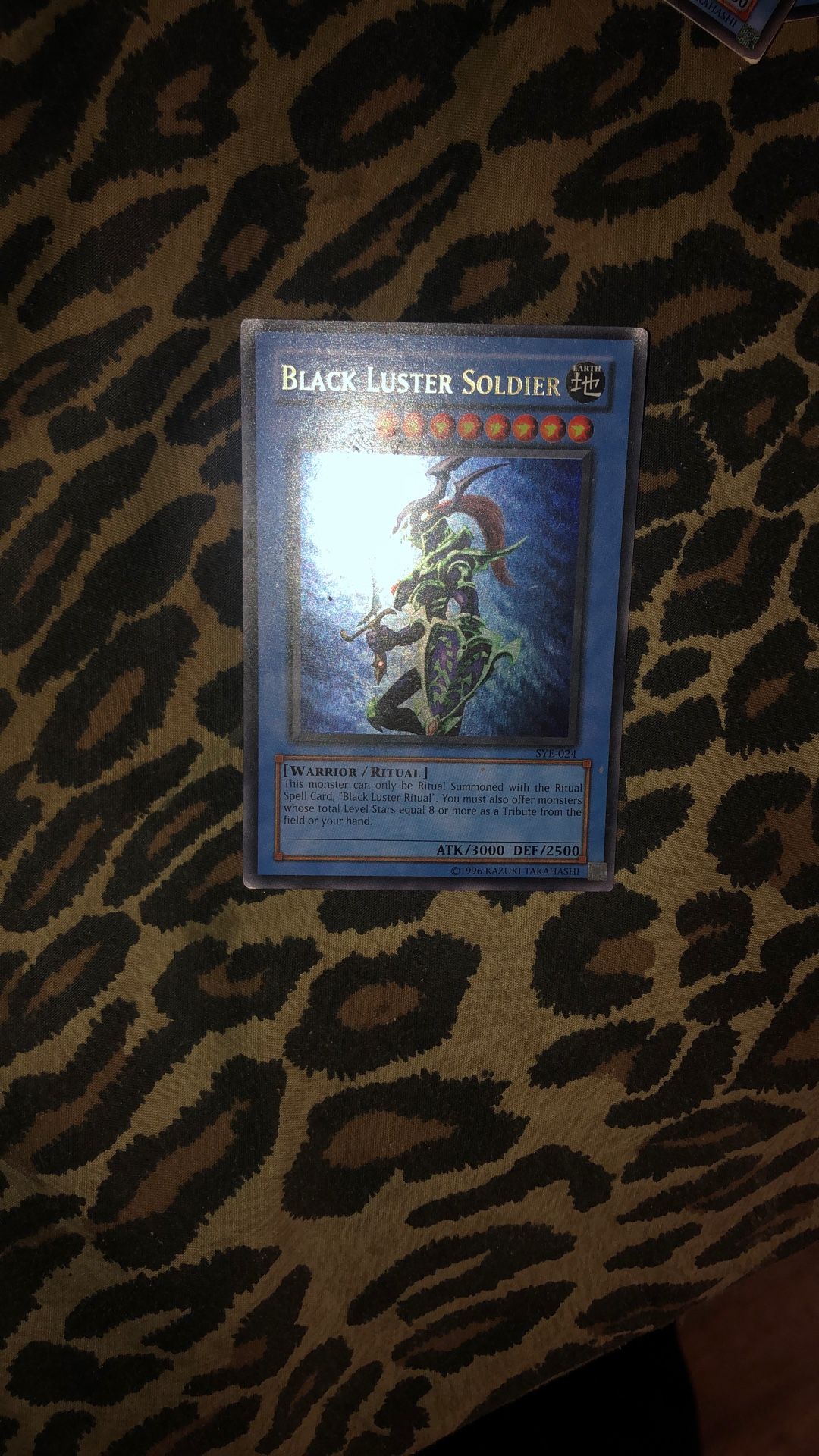 Black Luster Soldier Holographic