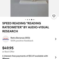 Vintage Speed Rate Rateometer