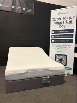 FULL ADJUSTABLE BASE WITH FOAM MATTRESS