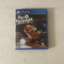 PS4 Hello Neighbor 
