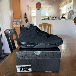 Jordan 4 Retro Black Cat (2025) Size 11