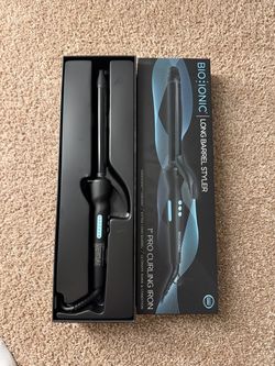 Bio Ionic Long Barrel Curling Iron – 1”