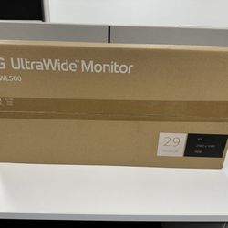 LG Monitor 29” Ultra Wide, IPS,2560x1080, HDR 