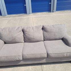 Sofa Couch Loveseat Gray