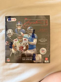 2025 NFL trading cards black box