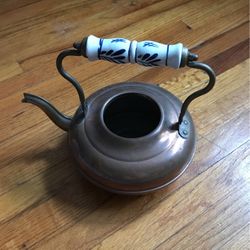 Copper Pot, Ceramic Handle