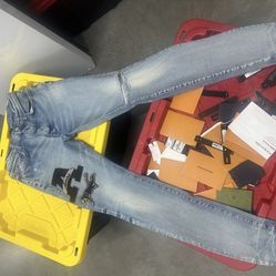 Amiri Varsity Patch Jeans