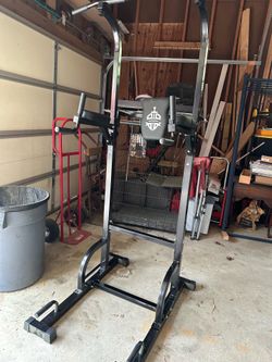 Sportsroyals Power Tower - Pull Up Bar/Dip Station