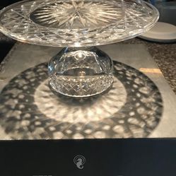 Waterford Crystal cake stand
