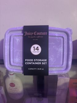 Juicy Couture 14 Piece Food Storage Container