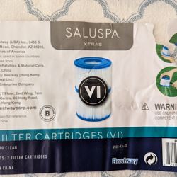 7 New Hot Tub  Saluspa  Filter Cartridges 