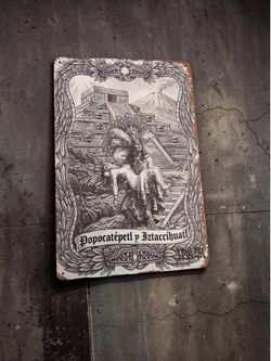 Azteca Metal Sign