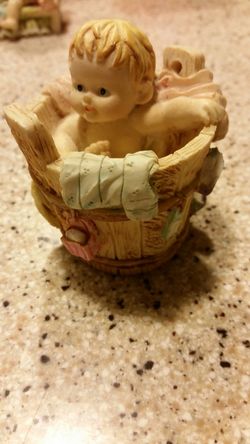 Cute baby figurine.