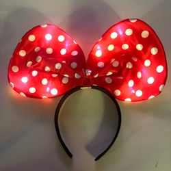 Disney Minnie Mouse Light-Up Bow Headband
