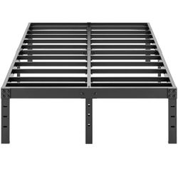 ALDRICH 18 Inch Metal King Size Bed Frame