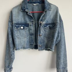 Cropped Jean Jacket