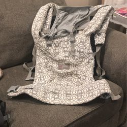 Gray Ergo Baby Organic Carrier