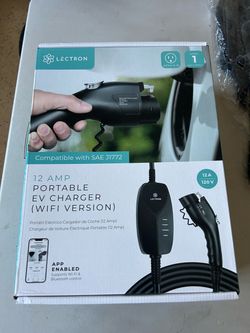 Lectron Portable EV Charger - 12AMP 120V (NEW)