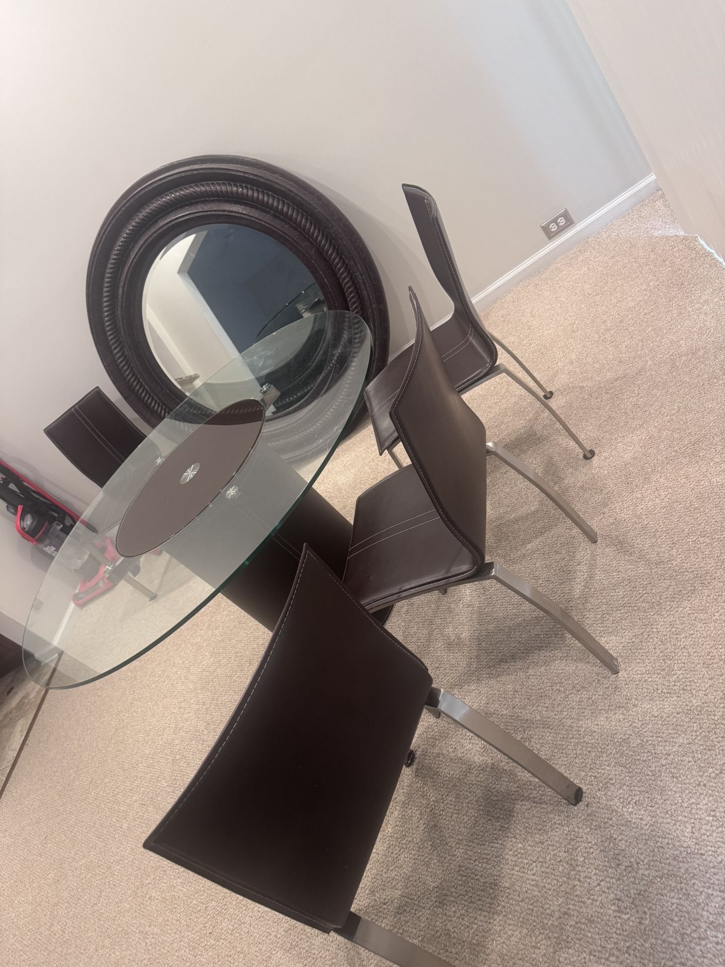 Dining Room Table And Mirror OBO