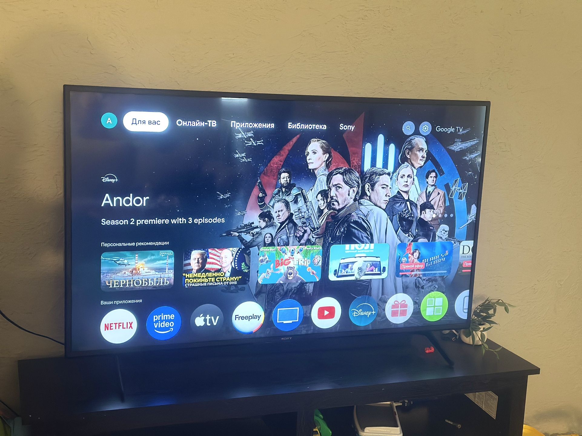 Sony smart TV 55