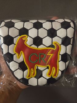 CR7 GOAT Mallet Putter Head Cover