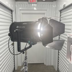 Intellytech Light Cannon F-165 Bi-Color High Output LED Fresnel with DMX & 35” Softbox 