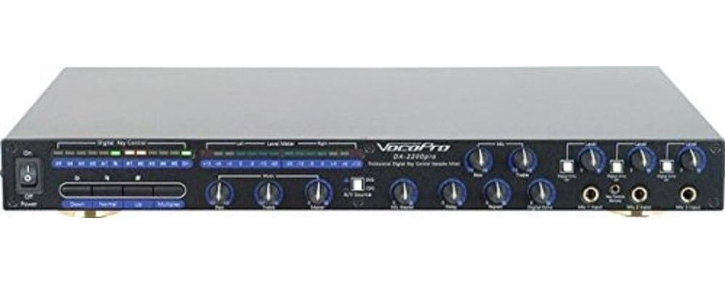 VocoPro DA-2200Pro Professional Digital Key Control/Digital Echo Mixer