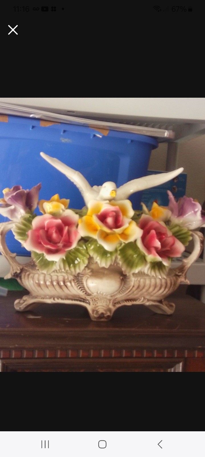 Italian porcelain Dove