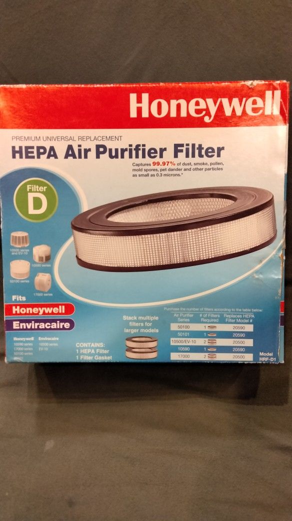 Honeywell HEPA Air Purifier Filter (D)