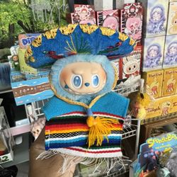 LABUBU PONCHO AND HAT FASHION 