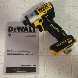 NEW DEWALT 20V 3 Speed Impact Driver Rotomartillo 3velocidades Solo Herramienta