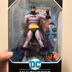 McFarlane DC Multiverse Platinum Edition Batman Purple Suit