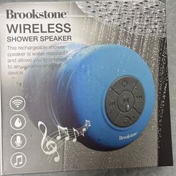 Brookstone Wireless Shower Speaker