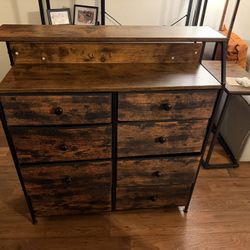 Rustic Wood Dresser 