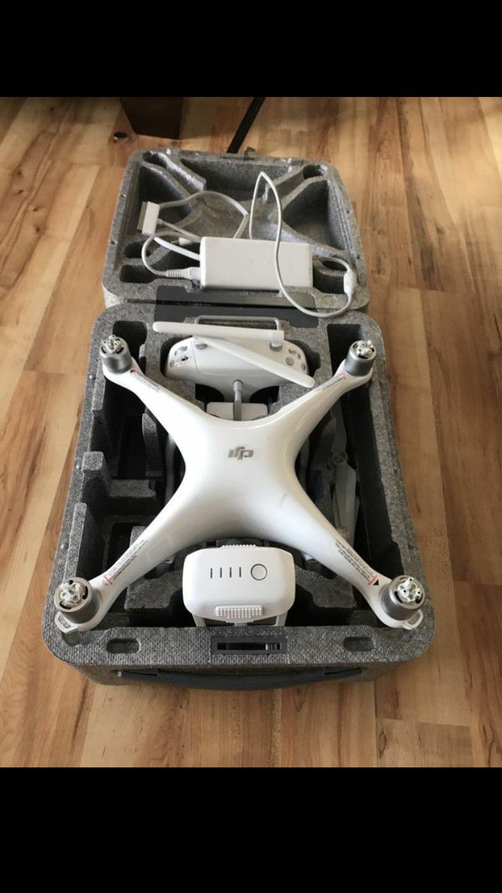 Phantom 4 drone 4K with UV lens